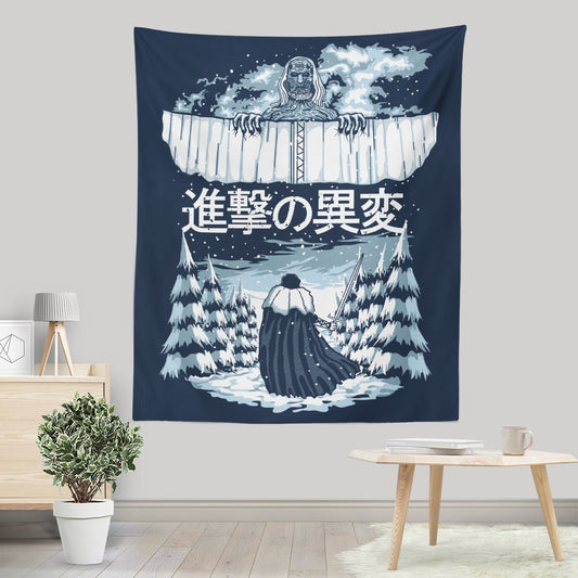 Attack of the Walkers - Wall Tapestry