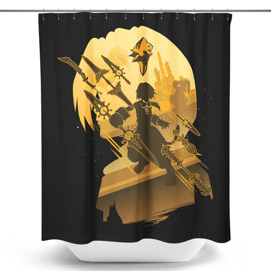 Attack of Zidane - Shower Curtain