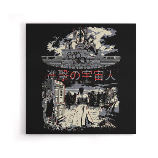 Attack on London - Canvas Print