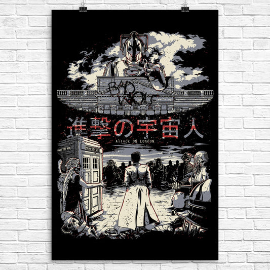 Attack on London - Poster