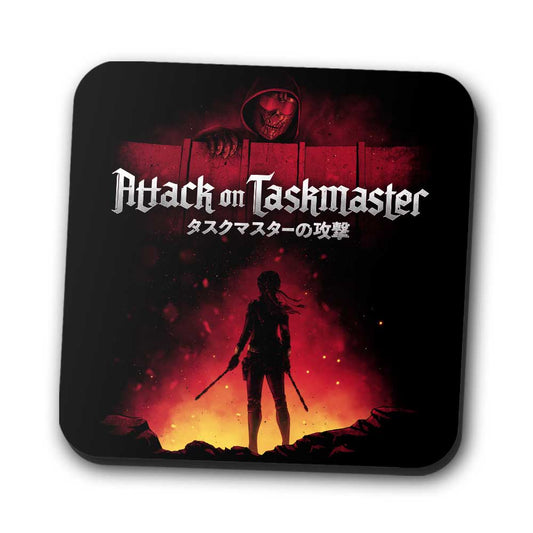 Attack on Taskmaster - Coasters