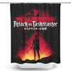 Attack on Taskmaster - Shower Curtain