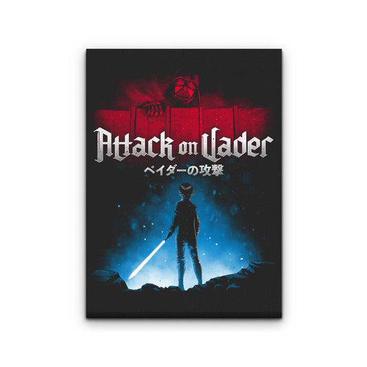 Attack on Vader - Canvas Print
