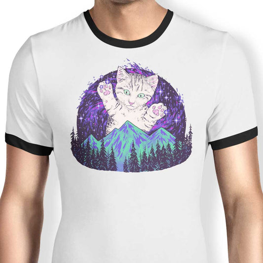 Aurora Meowalis - Ringer T-Shirt