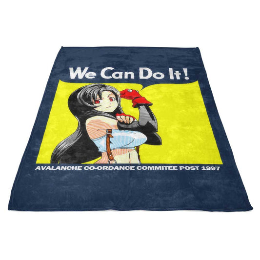 Avalanche Can Do It - Fleece Blanket