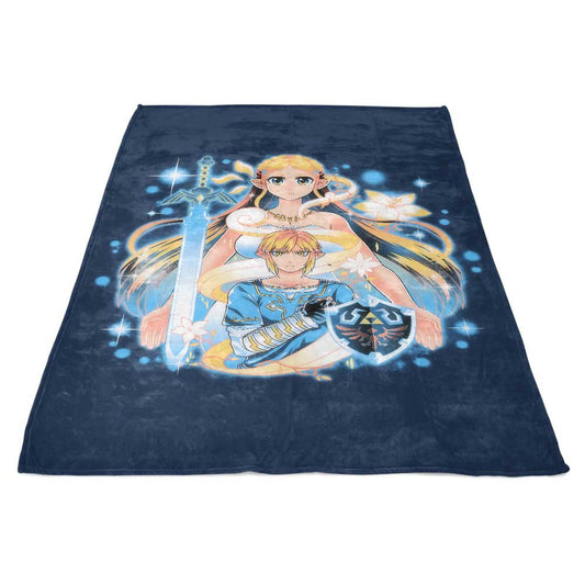 Awakened Hero - Fleece Blanket