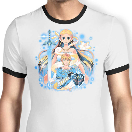Awakened Hero - Ringer T-Shirt
