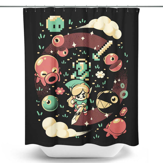 Awakened - Shower Curtain