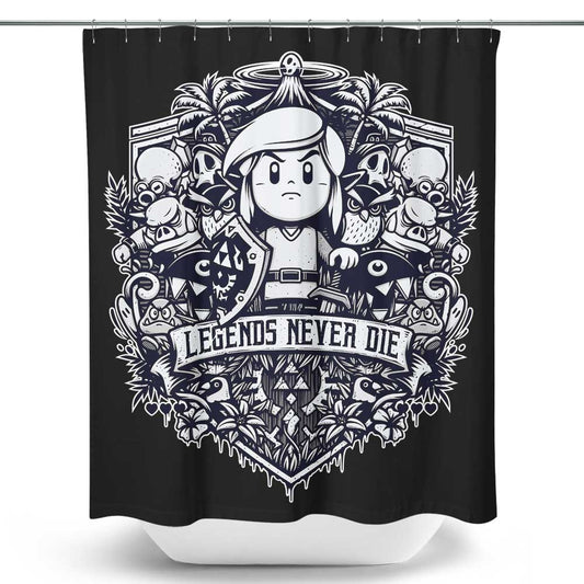 Awakening Legends - Shower Curtain