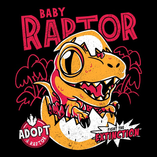 Baby Raptor - Wall Tapestry