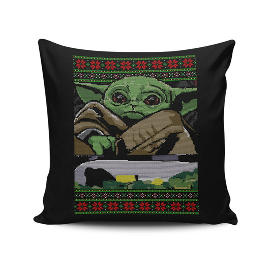 Baby Yelled at Sweater - Throw Pillow