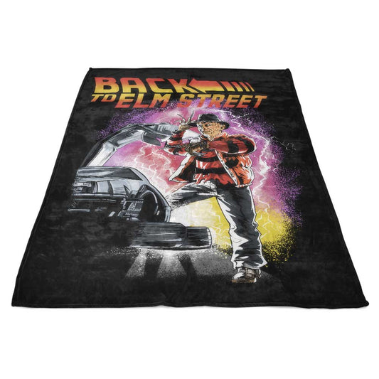 Back to Elm Street - Fleece Blanket