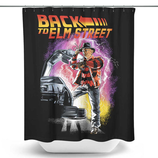 Back to Elm Street - Shower Curtain