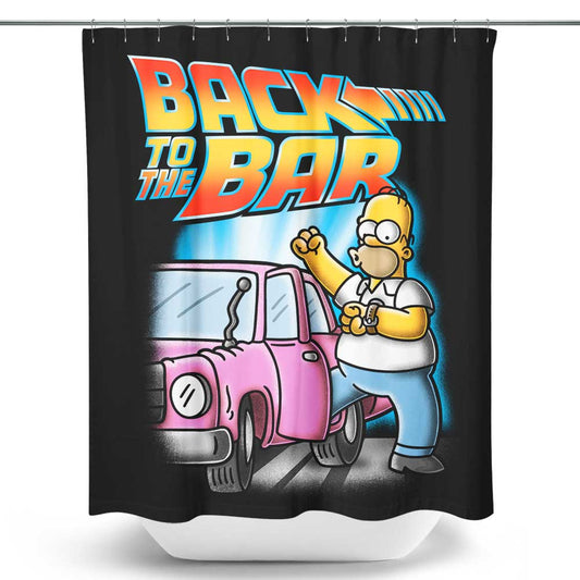 Back to the Bar - Shower Curtain