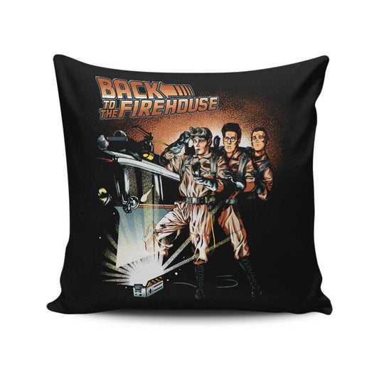 Back to the Firehouse - Throw Pillow