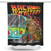 Back to the Mystery - Shower Curtain