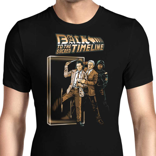 Back to the Sacred Timeline - Men's Apparel