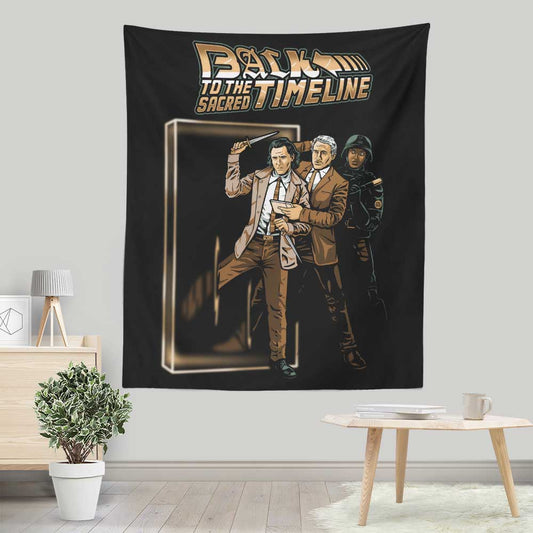 Back to the Sacred Timeline - Wall Tapestry