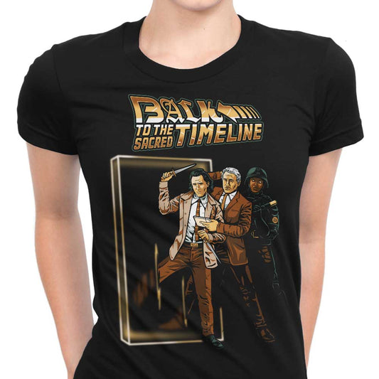 Back to the Sacred Timeline - Women's Apparel