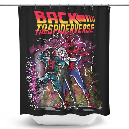 Back to the Spiderverse - Shower Curtain