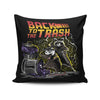 Back to the Trash - Throw Pillow