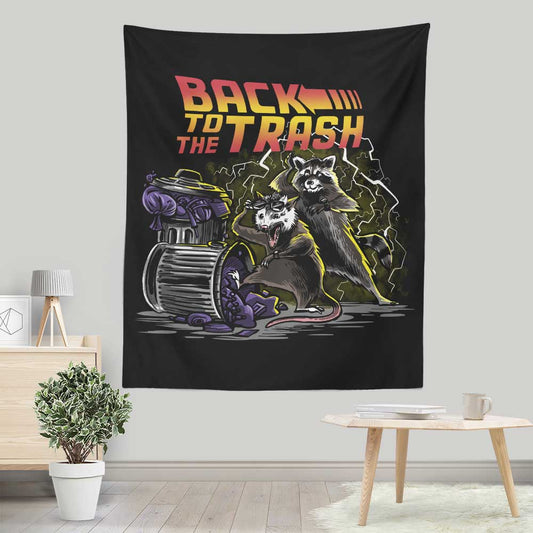 Back to the Trash - Wall Tapestry