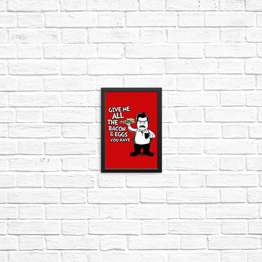 Bacon and Eggs - Posters & Prints