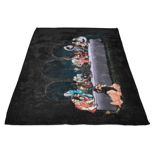 Bad Dinner - Fleece Blanket
