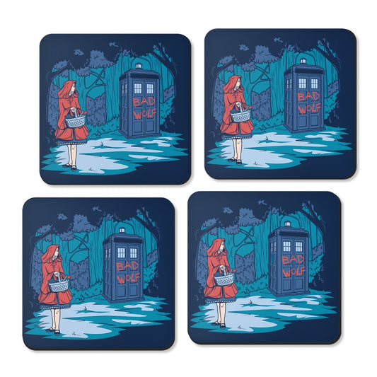 Bad Wolf - Coasters