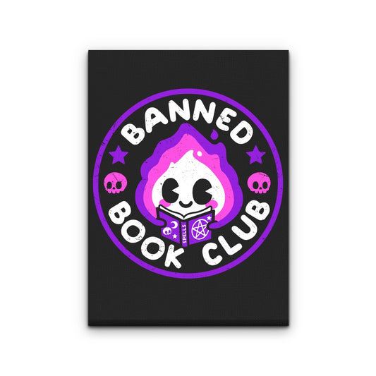 Banned Book Club - Canvas Print