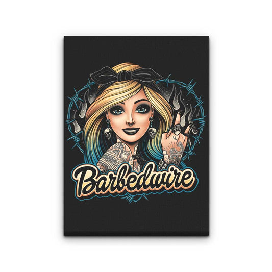 Barbedwire - Canvas Print