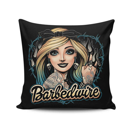 Barbedwire - Throw Pillow