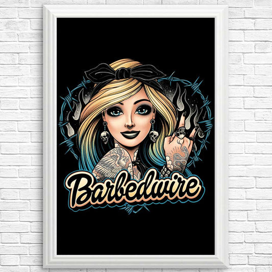 Barbedwire - Posters & Prints