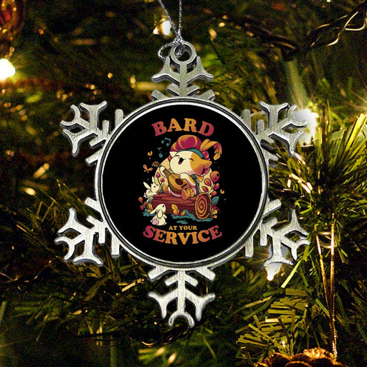 Bard at Your Service - Ornament