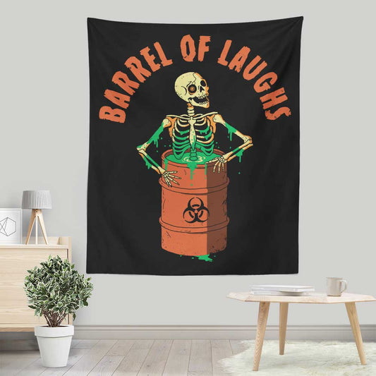 Barrel of Laughs - Wall Tapestry