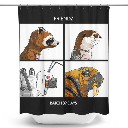 Batch 89 Days - Shower Curtain