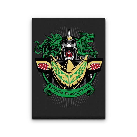 Battalia Dracozordus - Canvas Print