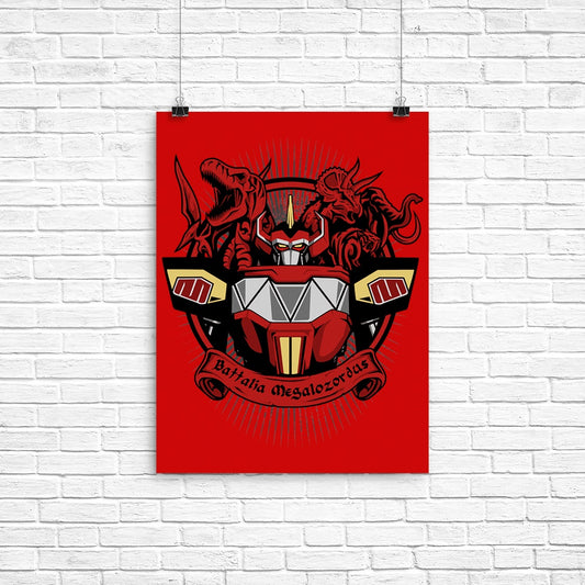 Battalia Megalozordus - Poster