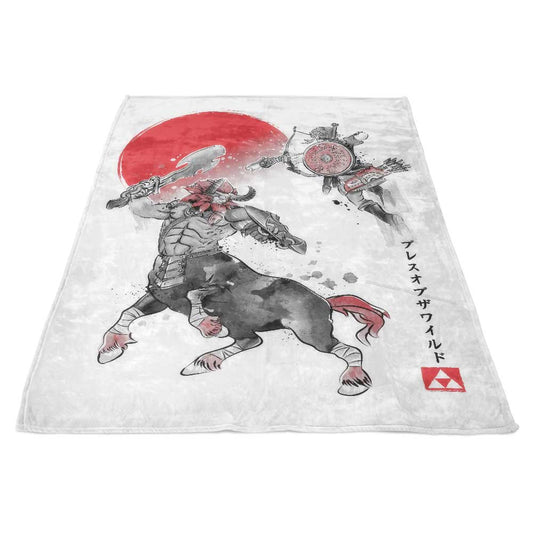 Battle in Death Mountain - Fleece Blanket