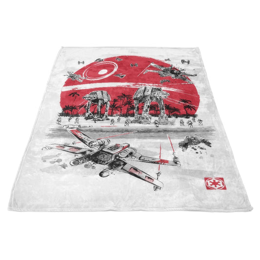 Battle on the Beach - Fleece Blanket