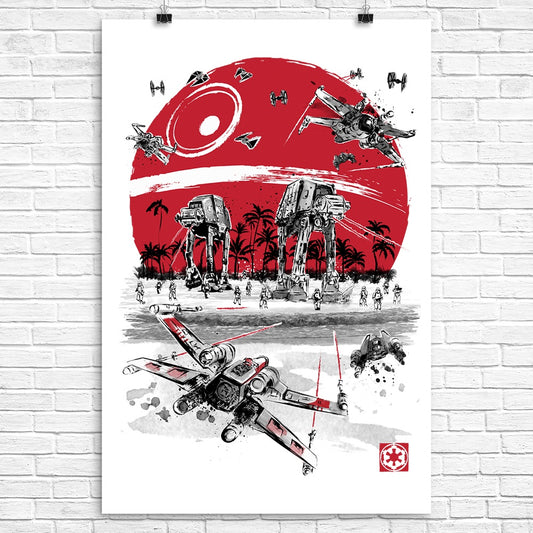 Battle on the Beach - Poster