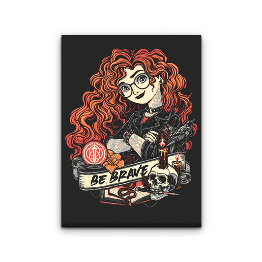 Be Brave - Canvas Print