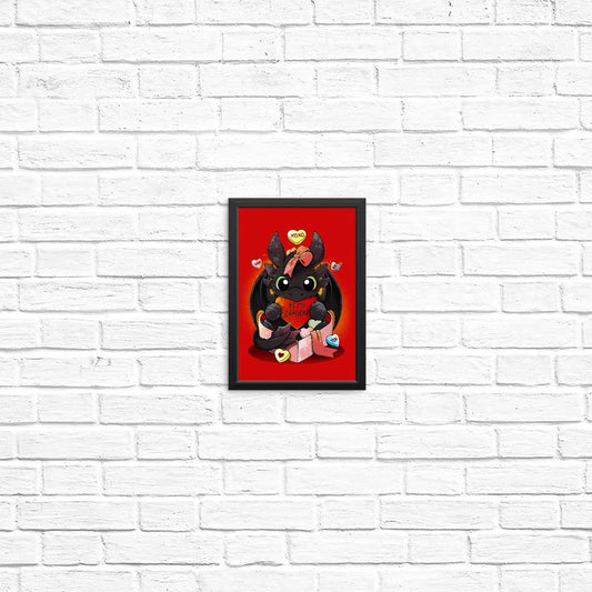 Be My Dragon - Posters & Prints