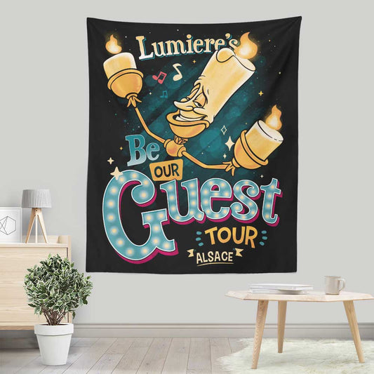 Be Our Guest Tour - Wall Tapestry
