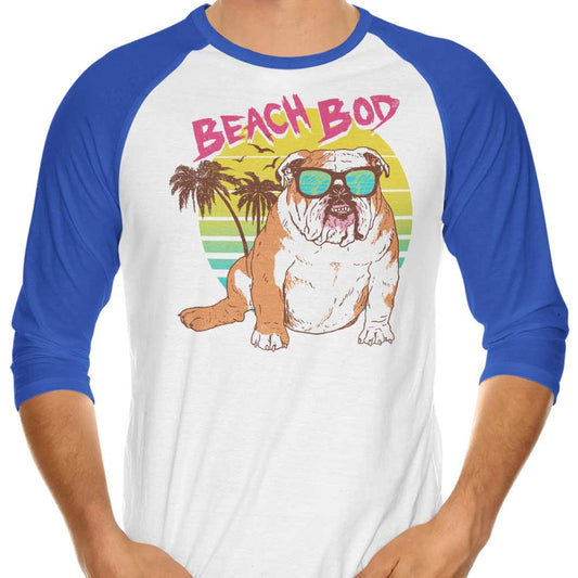 Beach Bod - 3/4 Sleeve Raglan T-Shirt