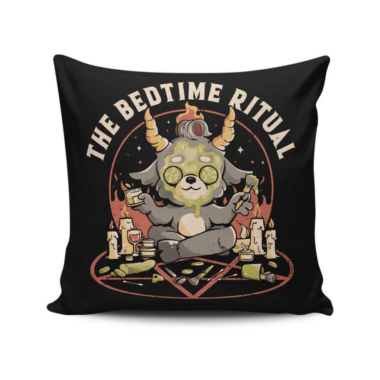 Bedtime Ritual - Throw Pillow