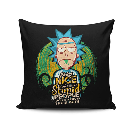 Being Nice - Throw Pillow