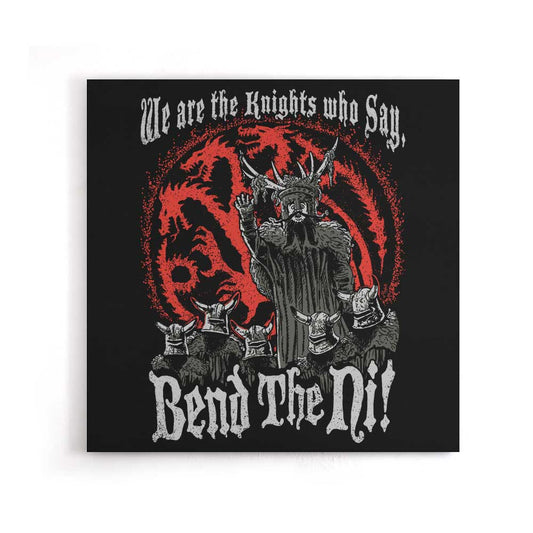 Bend the Ni (Alt) - Canvas Print