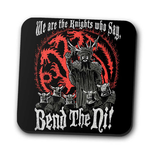 Bend the Ni (Alt) - Coasters