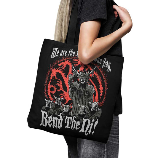 Bend the Ni (Alt) - Tote Bag